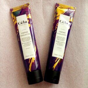 Cela Soothing Hand Body Butter With Lavender & Oatmeal 2.5 oz Bundle of 2 tubes